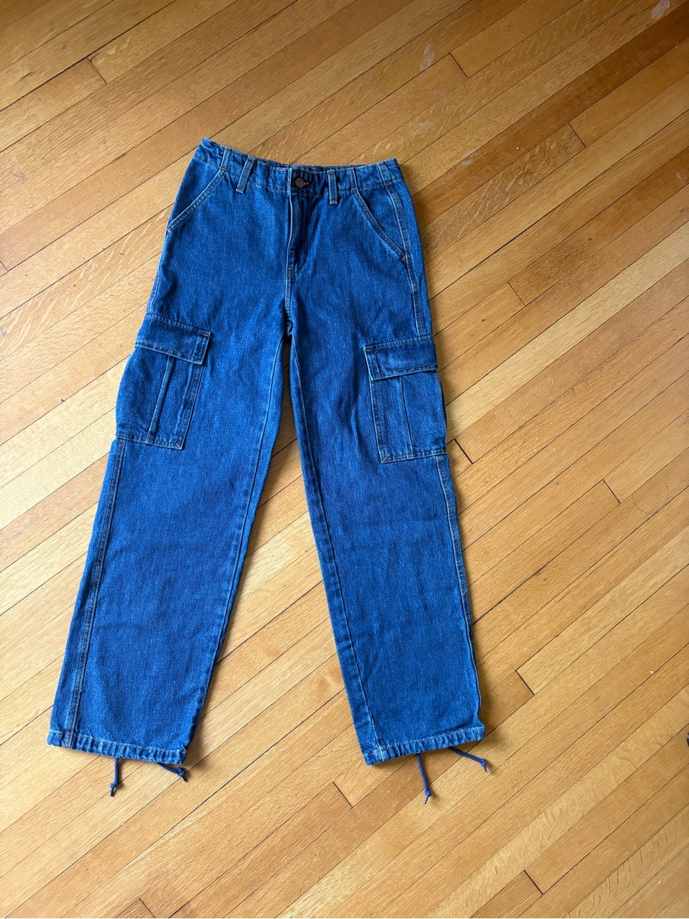 Levi's '94 Baggy Cargo Denim Jeans Medium Wash - Size 25